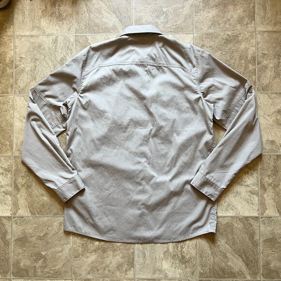 5.11 Tactical Mens Button-down Shirt L Rip Stop Workwear Utility Outdoor Uniform - Picture 5 of 8